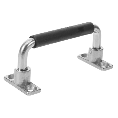 MOTHNUR Schwerer Klappgriff aus Edelstahl mit Gummigriff Robust und Langlebig Arretierbar für Werkzeugkisten Schränke und Schwere Geräte Lochabstand Einfache Montage MOTHNUR Schwerer Klappgriff aus Edelstahl mit Gummigriff Robust und Langlebig Arretierbar für Werkzeugkisten Schränke und Schwere Geräte Lochabstand Einfache Montage von MOTHNUR