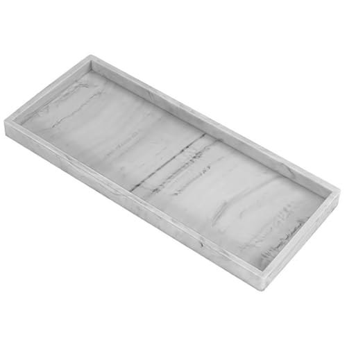 MOTHNUR Silikon Ablagetablett mit Marmoroptik Multifunktionales Vanity Tray für Bad Küche und Wohnzimmer Platzsparendes Aufbewahrungstablett für Kosmetik Schlüssel und Dekoration MOTHNUR Silikon Ablagetablett mit Marmoroptik Multifunktionales Vanity Tray für Bad Küche und Wohnzimmer Platzsparendes Aufbewahrungstablett für Kosmetik Schlüssel und Dekoration von MOTHNUR