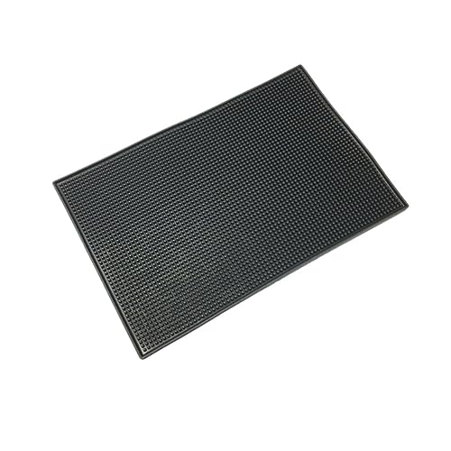 MOTHNUR Silikon Barmatte mit Tiefen Rillen Rutschfest und Abtropfend für Küche und Bar Einfach zu Reinigen Optimaler Schutz für Theken von MOTHNUR