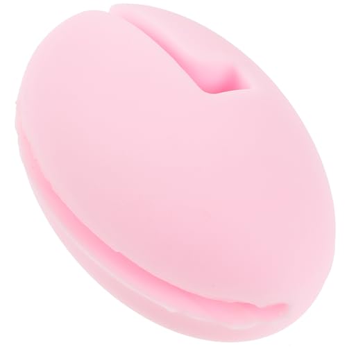 MOTHNUR Silikon Thermometer Clip Topfhalter Flexibel Temperaturbeständig für Kochen und Zuckerherstellung Kompakt Leicht für Joghurt Käse und Flüssigkeiten Praktischer Küchenhelfer Rosa von MOTHNUR