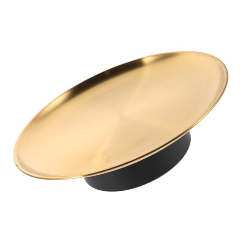 MOTHNUR Snack Servierplatte Aus Mit Hohem Fuß Obstteller Dessertteller Dekoschale Für Partys Hause Vorspeisenschale Sushiplatte Vielseitig Einsetzbar von MOTHNUR