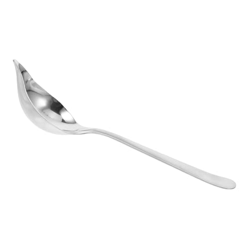 MOTHNUR Soßenlöffel aus mit Langem Ergonomischem Stiel Soßenkelle mit Schnaupe zum Servieren und Dosieren von Dressings Robust Vielseitig Einsetzbar und Leicht zu Reinigen von MOTHNUR