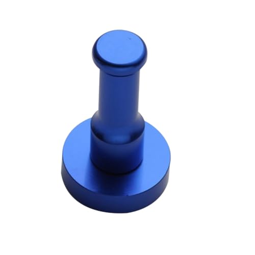 MOTHNUR Space Aluminium Türhaken Rund Einzelner Metallhaken Rostfrei Wandmontiert Vielseitig für Kleidung Handtücher Hüte Taschen für Bad Schlafzimmer Küche Dunkelblau MOTHNUR Space Aluminium Türhaken Rund Einzelner Metallhaken Rostfrei Wandmontiert Vielseitig für Kleidung Handtücher Hüte Taschen für Bad Schlafzimmer Küche Dunkelblau von MOTHNUR