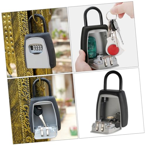 MOTHNUR Stelligem Zahlenschloss Wetterfeste Key Safe Box Rostresistent Zuverlässiger Wand schlüsselkasten für Außen für Haus Büro Garage und Garten MOTHNUR Stelligem Zahlenschloss Wetterfeste Key Safe Box Rostresistent Zuverlässiger Wand schlüsselkasten für Außen für Haus Büro Garage und Garten von MOTHNUR