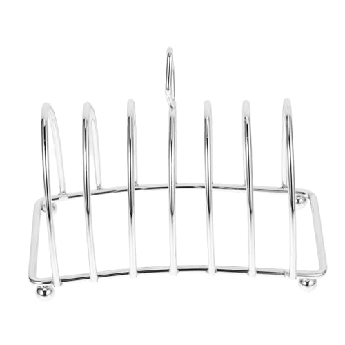 MOTHNUR Toastständer mit Metallgriff Multifunktionaler Brotkorb und Toasthalter für Küche Haushalt und Outdoor Display und Kühlregal für Geschnittenes Brot und Toast von MOTHNUR