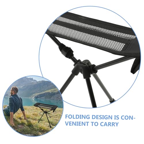 MOTHNUR Tragbarer Faltbarer Campingstuhl Leicht und Robust Klappbarer Outdoor Hocker für Angeln Wandern Garten Strand mit Verstärkten Verbindungen und Praktischer Transporttasche MOTHNUR Tragbarer Faltbarer Campingstuhl Leicht und Robust Klappbarer Outdoor Hocker für Angeln Wandern Garten Strand mit Verstärkten Verbindungen und Praktischer Transporttasche von MOTHNUR