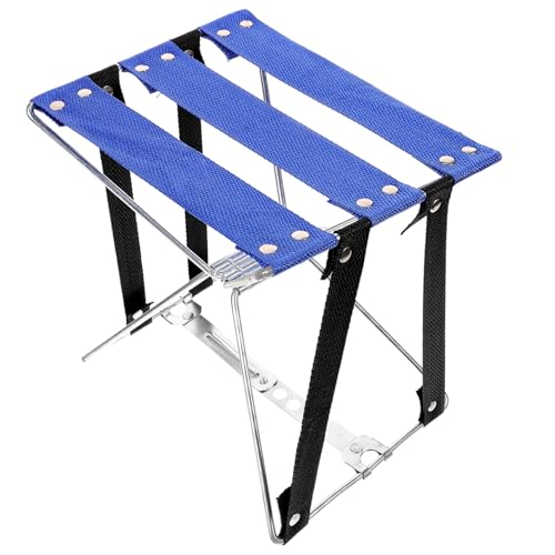 MOTHNUR Tragbarer Klappbarer Campinghocker mit Stabilem Metallgestell Leichter Faltbarer Outdoor Stuhl für Angeln Wandern Picknick Garten und Reisen Kompakter Kleiner Sitzhocker für MOTHNUR Tragbarer Klappbarer Campinghocker mit Stabilem Metallgestell Leichter Faltbarer Outdoor Stuhl für Angeln Wandern Picknick Garten und Reisen Kompakter Kleiner Sitzhocker für von MOTHNUR