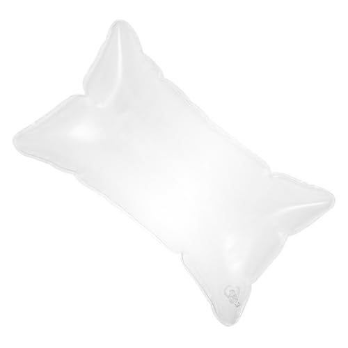 MOTHNUR Transparent Aufblasbares Kissen Ergonomisches Sofa zubehör Wasserdichtes Tragbares Luftkissen für Outdoor und Reisen Platzsparend Einfach zu Aufblasen Verstauen von MOTHNUR
