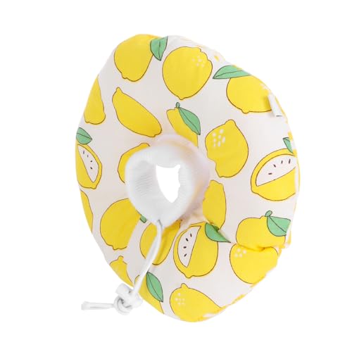 MOTHNUR Verstellbarer Katzen halskragen mit Niedlichem Zitronen Motiv Weicher Operationsschutzkragen zur Wundheilung Anti kratzen und Lecken Verstellbarer Genesungskragen für Katzen und MOTHNUR Verstellbarer Katzen halskragen mit Niedlichem Zitronen Motiv Weicher Operationsschutzkragen zur Wundheilung Anti kratzen und Lecken Verstellbarer Genesungskragen für Katzen und von MOTHNUR
