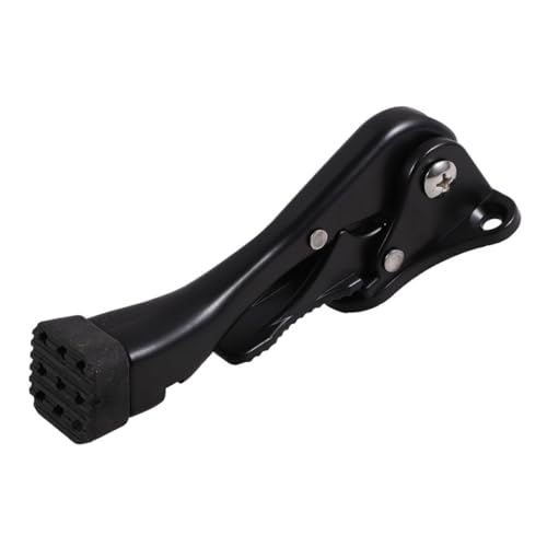 MOTHNUR Verstellbarer Schwerer Kickdown türstopper aus Zinklegierung mit Fußpedal Rutschfestem Halt und Unsichtbarem Wandschutz Geeignet für Verschiedene Türstärken und Sichere von MOTHNUR