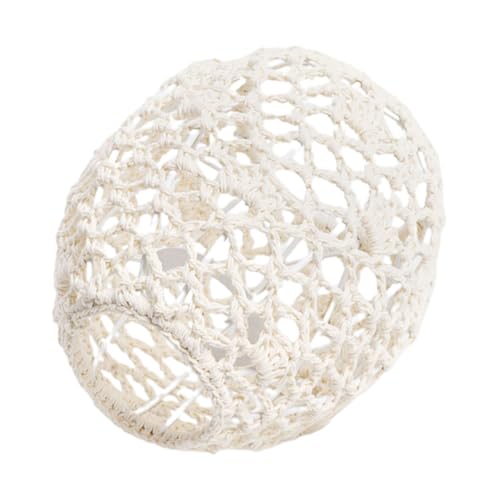 MOTHNUR Vintage Boho Baumwollseil Lampenschirm Handgefertigt Hängelampe Deckenleuchte für Wohnzimmer Hotel Restaurant Fassung Öffnung MOTHNUR Vintage Boho Baumwollseil Lampenschirm Handgefertigt Hängelampe Deckenleuchte für Wohnzimmer Hotel Restaurant Fassung Öffnung von MOTHNUR