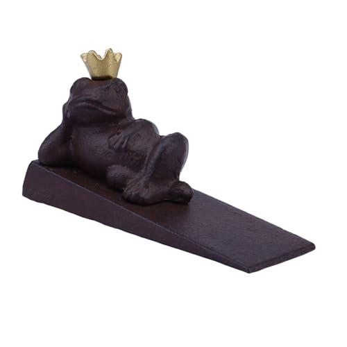 MOTHNUR Vintage Gusseisen Türstopper Rutschfest Robust Winddichter Türkeil für Zuhause Büro Badezimmer Stilvoll und Praktisch ohne Bohren Installieren von MOTHNUR