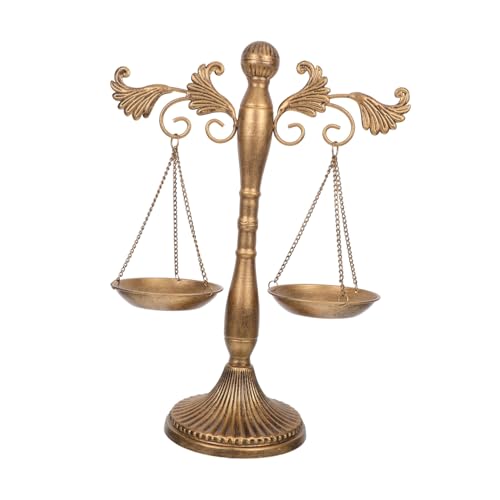 MOTHNUR Vintage Schmuckständer aus Metall Dekorative Balance- mit Antiker Kupferoptik Kompakter Schmuck Pflanzen-display Tray Vielseitige Deko für Wohnzimmer Büro für Juristen MOTHNUR Vintage Schmuckständer aus Metall Dekorative Balance- mit Antiker Kupferoptik Kompakter Schmuck Pflanzen-display Tray Vielseitige Deko für Wohnzimmer Büro für Juristen von MOTHNUR