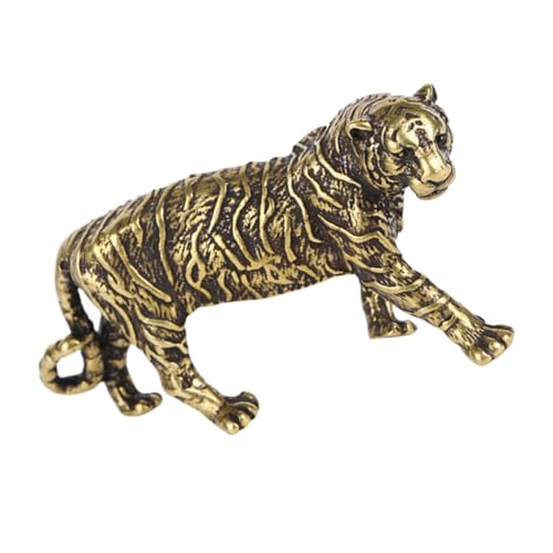 MOTHNUR Vintage Tiger Skulptur aus Messing Klassisches Chinesisches Zodiac Desktop Ornament Kreative Handwerkskunst Praktisches Briefbeschwerer Stilvolle Deko für Büro Wohnzimmer MOTHNUR Vintage Tiger Skulptur aus Messing Klassisches Chinesisches Zodiac Desktop Ornament Kreative Handwerkskunst Praktisches Briefbeschwerer Stilvolle Deko für Büro Wohnzimmer von MOTHNUR