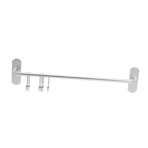 MOTHNUR Wandhaken aus Space Aluminium mit Haken ohne Bohren Küchenhaken für Utensilien und Geschirrtücher Platzsparende Aufbewahrung und Organisation für Küche Bad und Wohnbereich MOTHNUR Wandhaken aus Space Aluminium mit Haken ohne Bohren Küchenhaken für Utensilien und Geschirrtücher Platzsparende Aufbewahrung und Organisation für Küche Bad und Wohnbereich von MOTHNUR