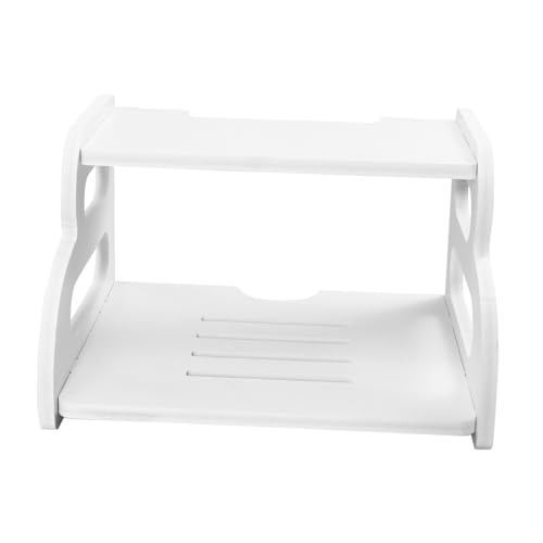 MOTHNUR Wandmontiertes Router Rack aus Hochwertigem Material Praktisches Aufbewahrungsregal für Tv Box Top Box Platzsparender Halter für Saubere und Ordentliche Heimorganisation von MOTHNUR