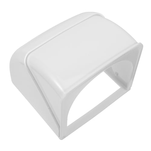 MOTHNUR Wasserdichte Außensteckdosenabdeckung Weiß Kunststoff Schutzbox Steckdosenschutz für Wandmontage Garten Badezimmer Installieren und Abnehmbar von MOTHNUR