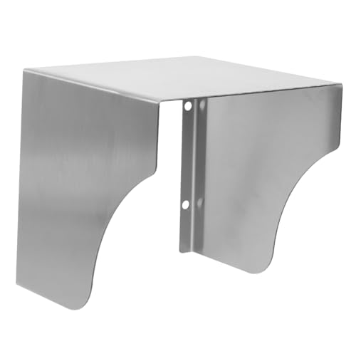 MOTHNUR Wasserdichte Edelstahl Außensteckdose Abdeckung Aufputz Regen Staubschutz Ladeanschluss Schutz für Elektrofahrzeuge Einfache Montage Wetterfester Schalterschutz für Garten und von MOTHNUR