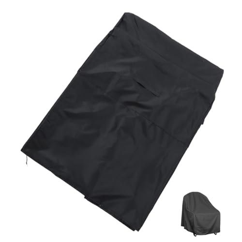 MOTHNUR Wasserdichte Outdoor Schaukelstuhl Abdeckung aus Oxford mit Sonnenschutz Windfester Schutzbezug für Gartenmöbel Schmutz Frostschutz mit Kordelzug von MOTHNUR