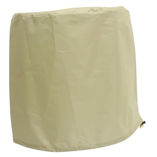 MOTHNUR Wasserdichte Staubdichte Gartentisch-abdeckung Beige Silberbeschichtetes Material Windfest mit Zugkordel Universeller Schutz für Outdoor Möbel und Teetische MOTHNUR Wasserdichte Staubdichte Gartentisch-abdeckung Beige Silberbeschichtetes Material Windfest mit Zugkordel Universeller Schutz für Outdoor Möbel und Teetische von MOTHNUR