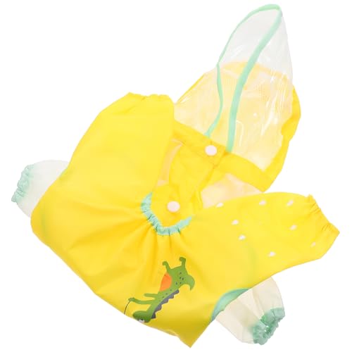 MOTHNUR Wasserdichter Regenmantel für Kleine und Mittlere Hunde Leichter Voll Bedeckender Outdoor pet Coat mit Praktischem Knopfverschluss Modisch und Kompakt für Nasse Tage MOTHNUR Wasserdichter Regenmantel für Kleine und Mittlere Hunde Leichter Voll Bedeckender Outdoor pet Coat mit Praktischem Knopfverschluss Modisch und Kompakt für Nasse Tage von MOTHNUR