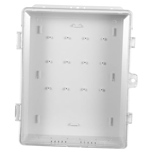 MOTHNUR Wetterfeste Verteilerdose Kunststoff mit Transparentem Deckel Outdoor Anschlusskasten für Niederspannungsgeräte Air Switch Sicherheitsanlagen Wetterfeste Kabelabzweigdose MOTHNUR Wetterfeste Verteilerdose Kunststoff mit Transparentem Deckel Outdoor Anschlusskasten für Niederspannungsgeräte Air Switch Sicherheitsanlagen Wetterfeste Kabelabzweigdose von MOTHNUR