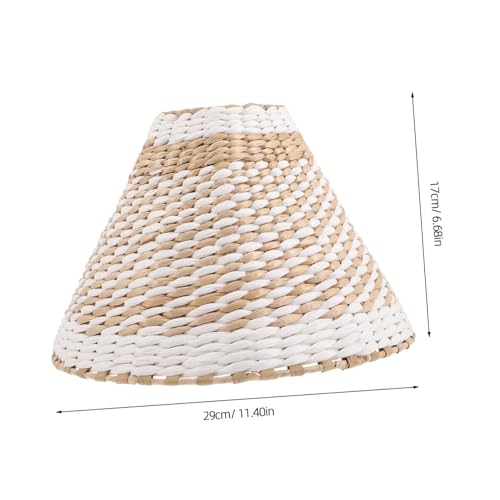 MOTHNUR Woven Lampenschirm aus Papier Stabiles Handgewebtes Design Lichtstreuend und Augenschonend Geeignet für Steh Tisch Wandleuchten im Hotel Wohnbereich Einfache Montage MOTHNUR Woven Lampenschirm aus Papier Stabiles Handgewebtes Design Lichtstreuend und Augenschonend Geeignet für Steh Tisch Wandleuchten im Hotel Wohnbereich Einfache Montage von MOTHNUR