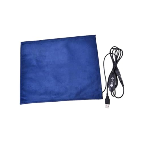 MOTHNUR wasserdichte USB Heizmatte für Haustiere Energiesparend Flexibel Passend für Katzenbett und Sofa Blau Langlebig Vielseitig als Wärmekissen für Haustierhaus und Nest Geeignet von MOTHNUR