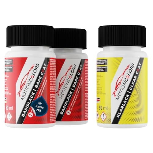 MOTIONCOLORS Dark Turquoise Mica Metallic/Aquamarine Pearl 778 für Toyota Autolack Lackstift Set Grundlack Basislack Klarlack je 50ml MOTIONCOLORS Dark Turquoise Mica Metallic/Aquamarine Pearl 778 für Toyota Autolack Lackstift Set Grundlack Basislack Klarlack je 50ml von MOTIONCOLORS