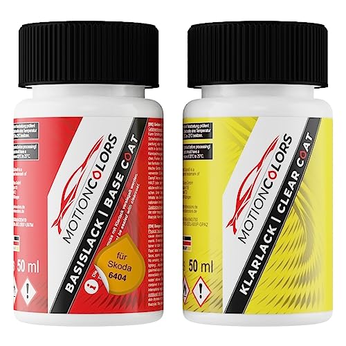 MOTIONCOLORS Fun Orange 6404 für Skoda Autolack Lackstift Set Basislack und Klarlack je 50ml MOTIONCOLORS Fun Orange 6404 für Skoda Autolack Lackstift Set Basislack und Klarlack je 50ml von MOTIONCOLORS
