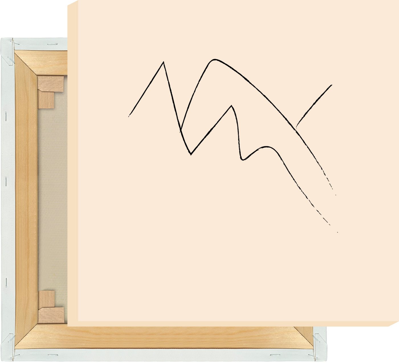 MOTIVISSO Leinwandbild Mountain von MOTIVISSO