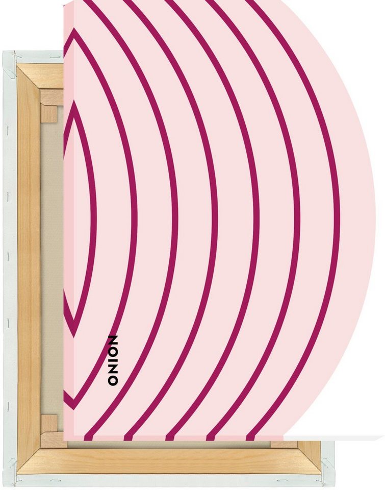 MOTIVISSO Leinwandbild Obst & Gemüse - Onion von MOTIVISSO