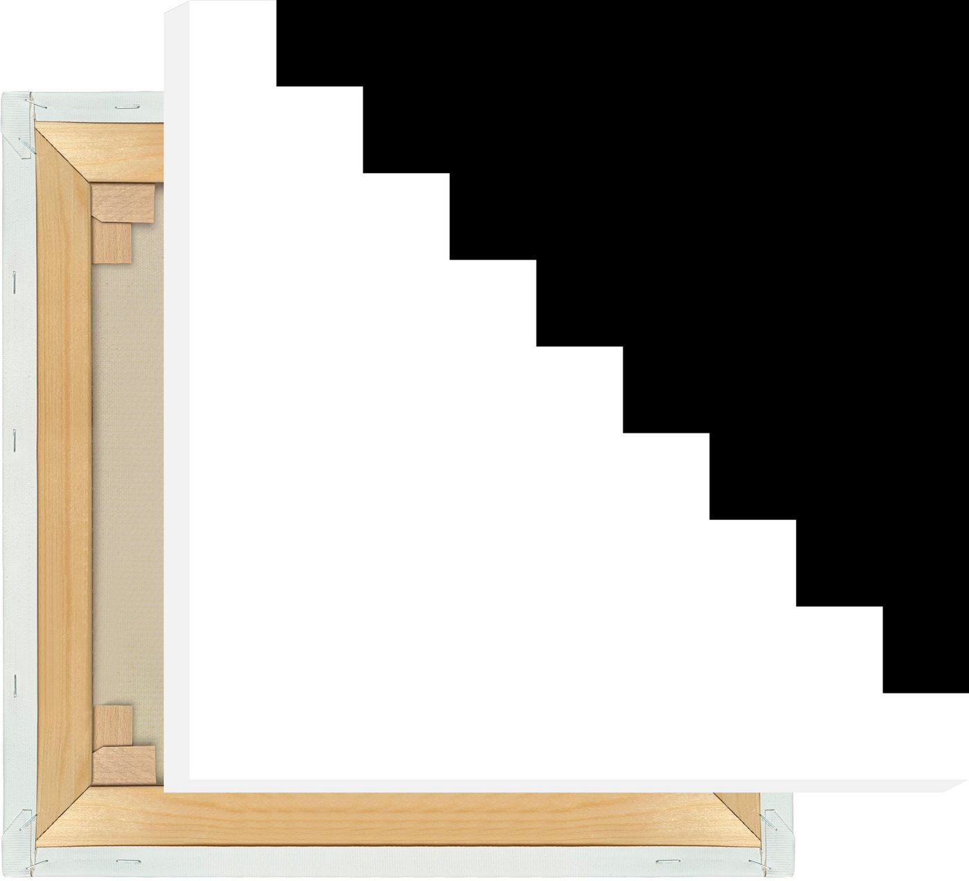 MOTIVISSO Leinwandbild Treppe von MOTIVISSO