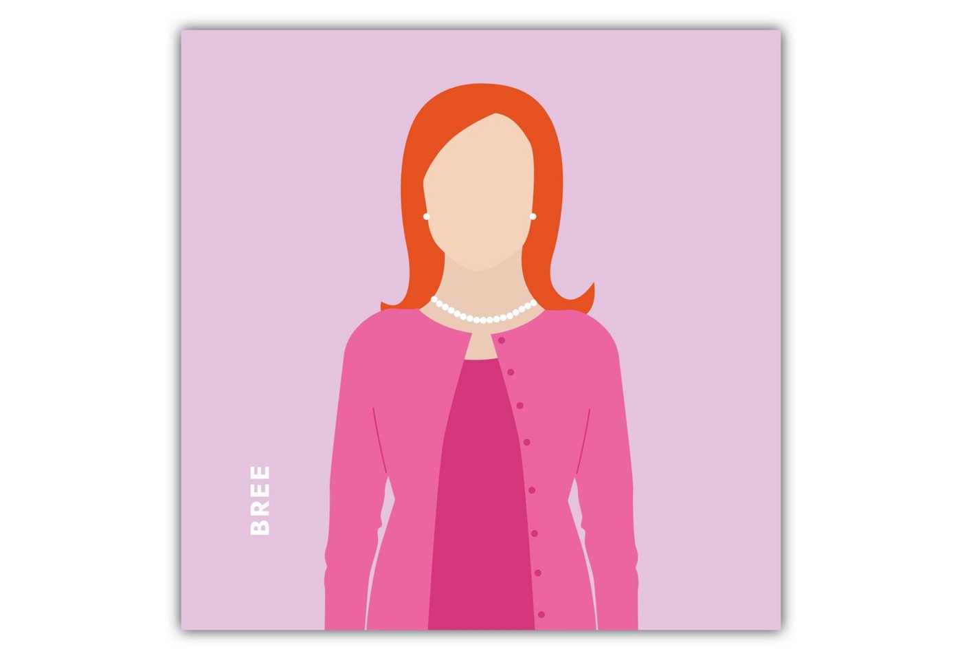 MOTIVISSO Poster Desperate Housewives - Bree von MOTIVISSO