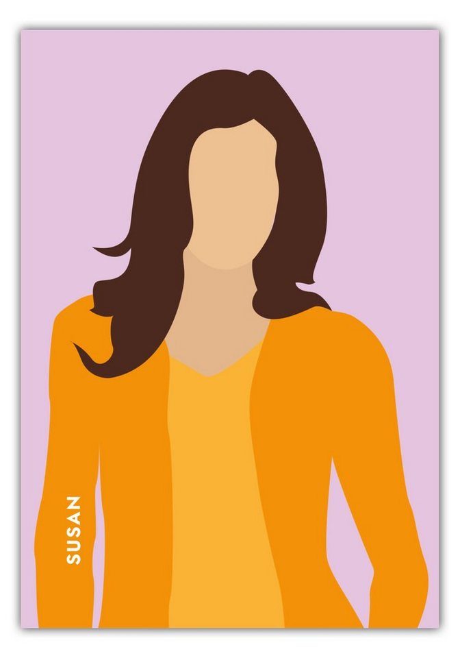 MOTIVISSO Poster Desperate Housewives - Susan von MOTIVISSO