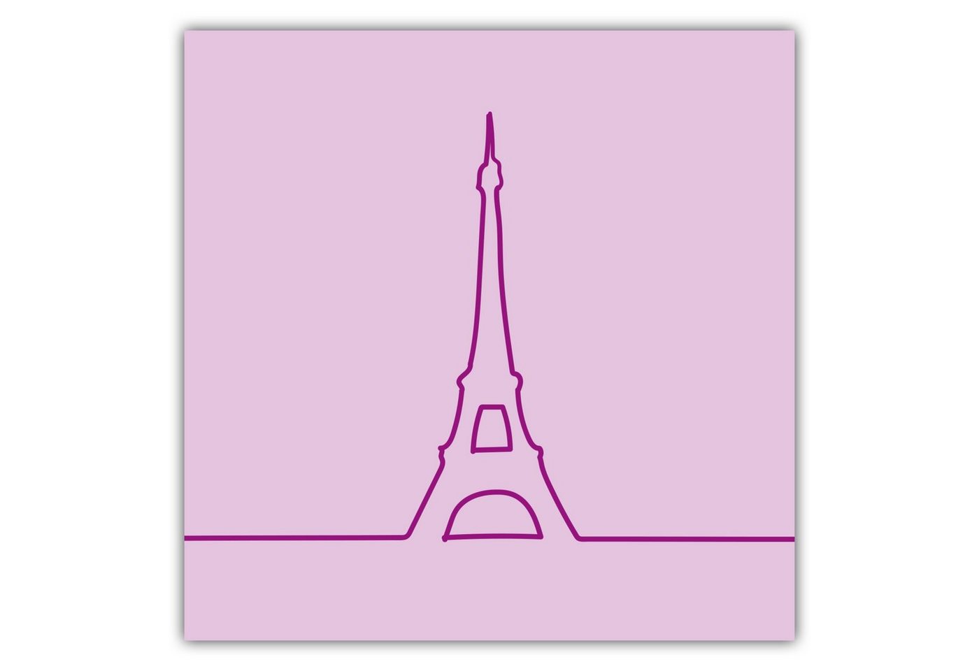 MOTIVISSO Poster Emily in Paris - Eiffelturm von MOTIVISSO