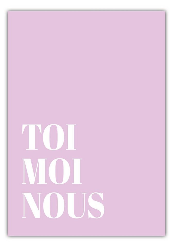 MOTIVISSO Poster Emily in Paris - Toi Moi Nous von MOTIVISSO