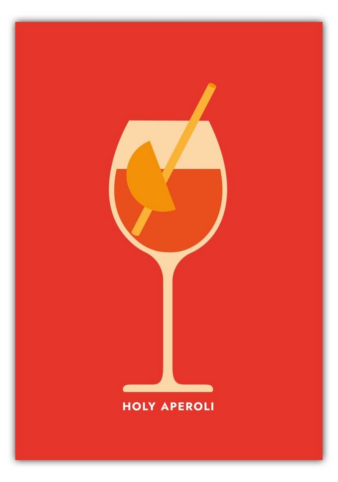 MOTIVISSO Poster Holy Aperoli - Glas von MOTIVISSO