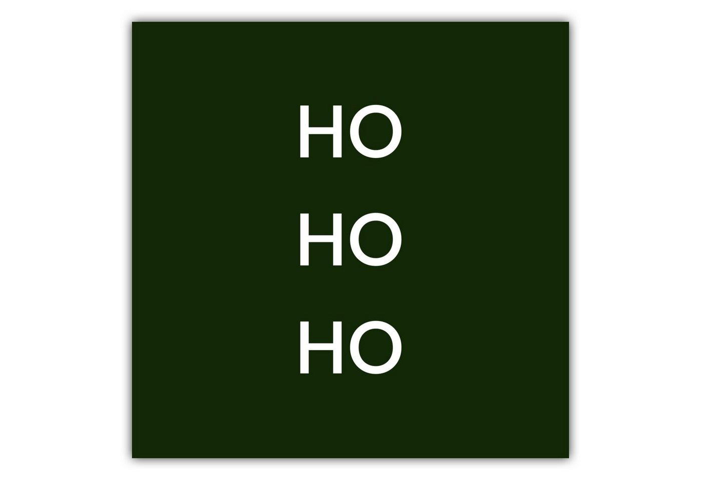 MOTIVISSO Poster Limited Edition: Ho Ho Ho #1 von MOTIVISSO