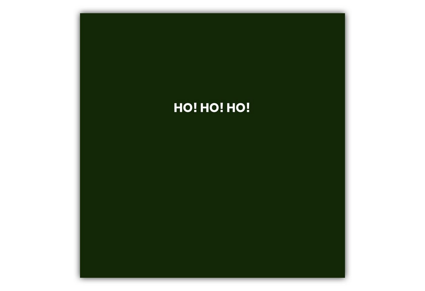 MOTIVISSO Poster Limited Edition: Ho Ho Ho #2 von MOTIVISSO