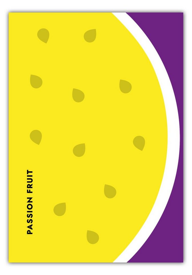 MOTIVISSO Poster Obst & Gemüse - Passionfruit von MOTIVISSO