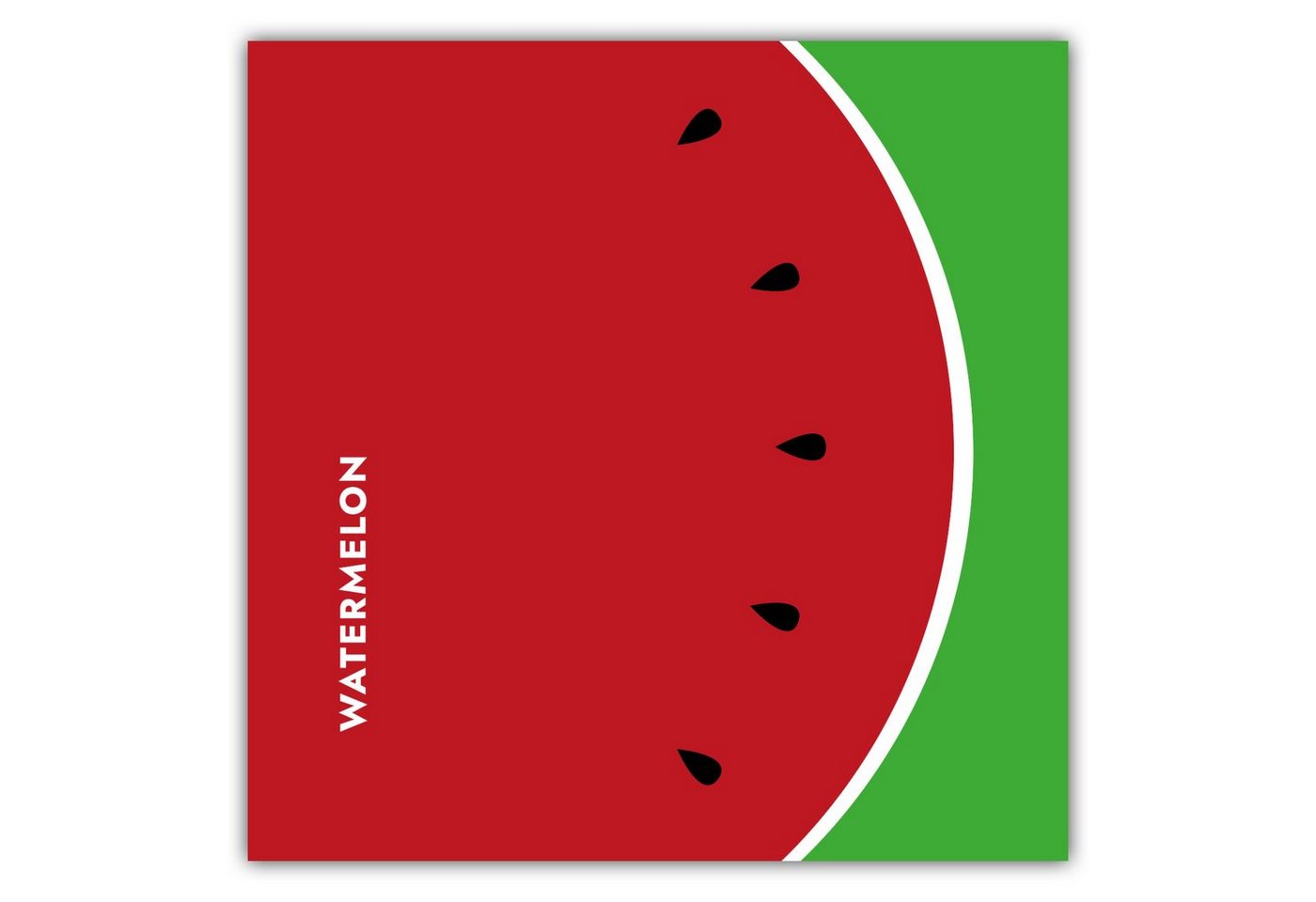 MOTIVISSO Poster Obst & Gemüse - Watermelon von MOTIVISSO