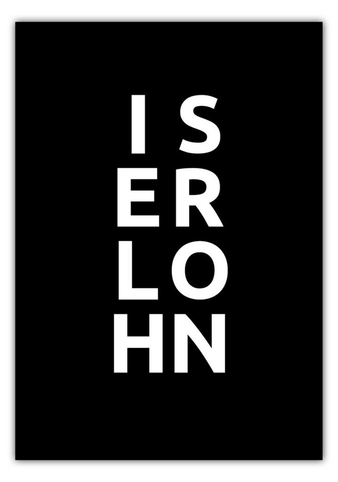 MOTIVISSO Poster Stadt ISERLOHN von MOTIVISSO