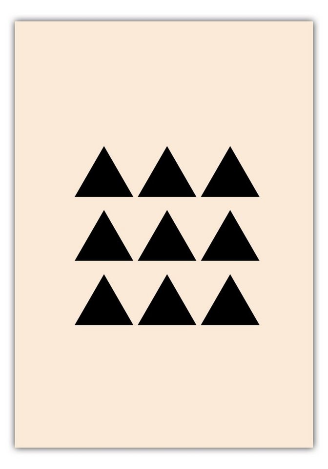 MOTIVISSO Poster Triangle Formation von MOTIVISSO