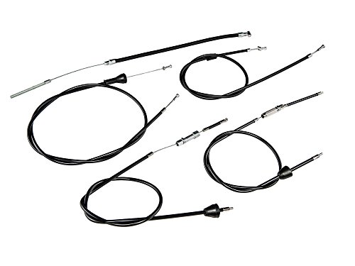 MOTOFLEX Bowdenzug-Set in Schwarz - Simson Star Sperber Habicht SR4, Gewinde außenliegend MOTOFLEX Bowdenzug-Set in Schwarz - Simson Star Sperber Habicht SR4, Gewinde außenliegend von MOTOFLEX