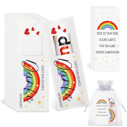 MOTONG 15 Stück Filz Schokolade Geschenk Hülle Gastgeschenk für Schokolade Verpackung, Kompatibel mit Duplo, Kreative Geschenke für Freunde, Kollegen, Familie, Partner, Lehrer von MOTONG