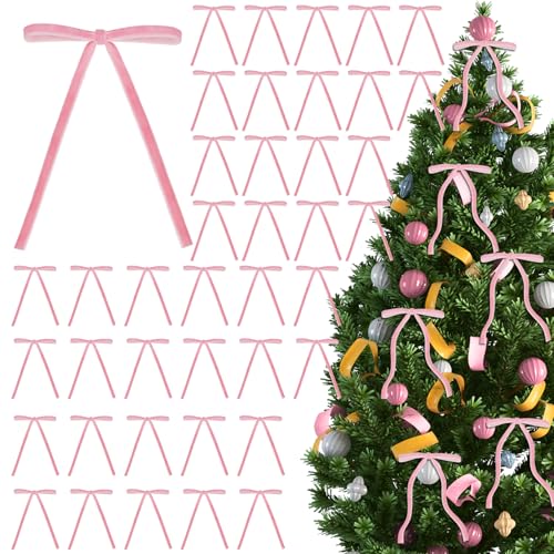 MOTONG 40 Stück Rosa Weihnachts Schmetterlingsknoten Deko Schleifen Weihnachten Glitzer Weihnachtsbaum Schleifen Weihnachtsbaumschmuck für Familienfeiern Party Dekoration MOTONG 40 Stück Rosa Weihnachts Schmetterlingsknoten Deko Schleifen Weihnachten Glitzer Weihnachtsbaum Schleifen Weihnachtsbaumschmuck für Familienfeiern Party Dekoration von MOTONG