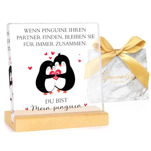 MOTONG Valentinstag für Ihn Sie Jahrestag Geschenk für Ihn Love Acryl Quadrat Pinguin Geschenk Kommt mit Einer Geschenktüte,Hochzeitstag Geschenke für Paare, Ich Liebe Dich Freundin MOTONG Valentinstag für Ihn Sie Jahrestag Geschenk für Ihn Love Acryl Quadrat Pinguin Geschenk Kommt mit Einer Geschenktüte,Hochzeitstag Geschenke für Paare, Ich Liebe Dich Freundin von MOTONG