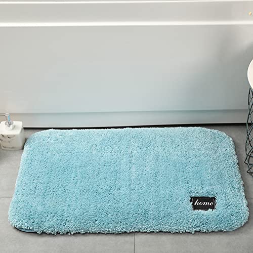 Verdickte flauschige Mikrofaser-Matte für Badezimmer, Innen-Badematte, niedlich, Küche, kleiner Bodenteppich, super saugfähiger Duschteppich von MOTT 50
