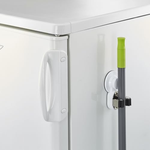 MOTTEZ Besenhalterung 3 Halter Saugnäpfe starke Saugkraft ohne Bohren für Bad MOTTEZ Besenhalterung 3 Halter Saugnäpfe starke Saugkraft ohne Bohren für Bad von MOTTEZ